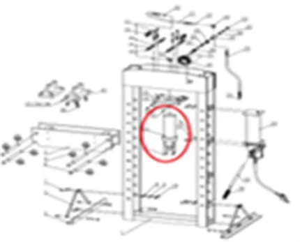 Цилиндр для N3645AL NORDBERG N3645AL#CYLINDER